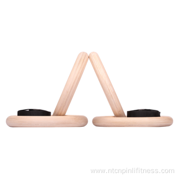 High Quality Adjustable Wooden Gym Ring